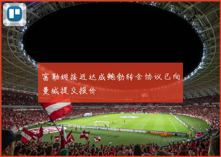 富勒姆接近达成鲍勃转会协议已向曼城提交报价