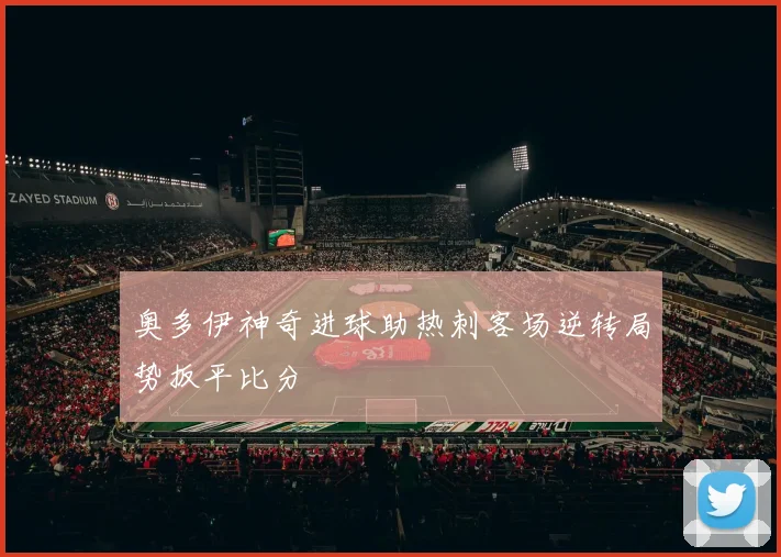 奥多伊神奇进球助热刺客场逆转局势扳平比分