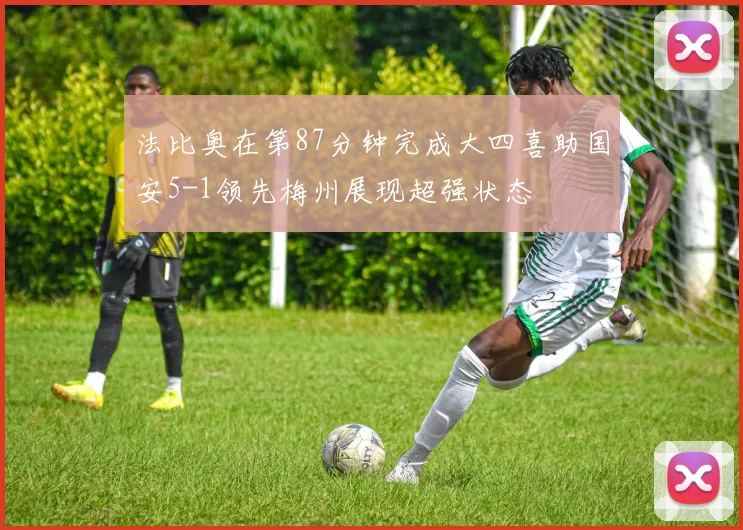 法比奥在第87分钟完成大四喜助国安5-1领先梅州展现超强状态