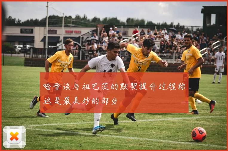哈登谈与祖巴茨的默契提升过程称这是最美妙的部分